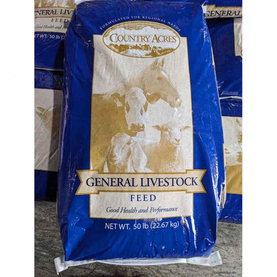 Country Acres 50 Pound Bag Of Dog Food Pet Feed Country Acres