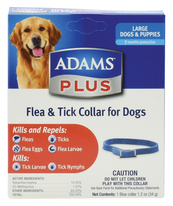 Collar antipulgas y garrapatas para perros y cachorros 