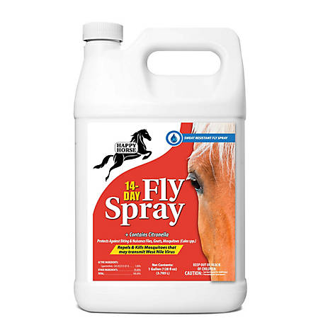Spray para moscas resistente al sudor de 14 días