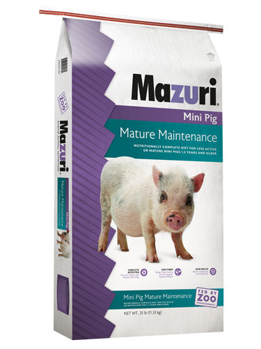 Mazuri Mini Pig Mature Maintenance (Elder) 25lbs