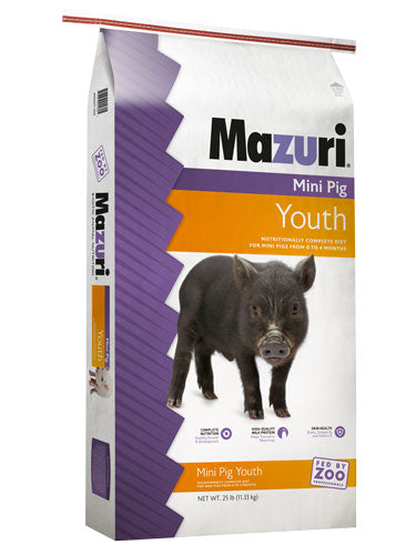 Mazuri Mini Pig Youth 25lbs