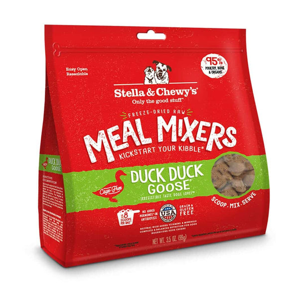 Freeze-Dried Duck Duck Goose Meal Mixers