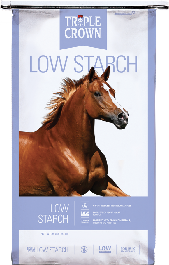 Low-Starch Pelleted Horse Feed