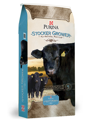 4-Square Stocker Grower 14% Cattle Pellets