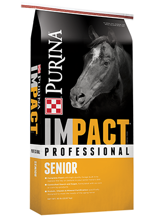Impact Professional Senior Horse Feed 50 libras