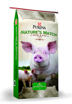 Alimento Nature's Match para cerdas y cerdos 