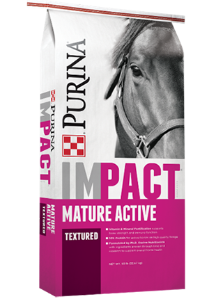 Impact Mature Active 10-6 Sweet Horse Feed 50lbs