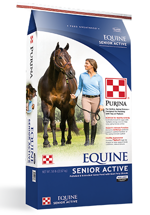 Equine Senior Active Horse Feed 50 libras 