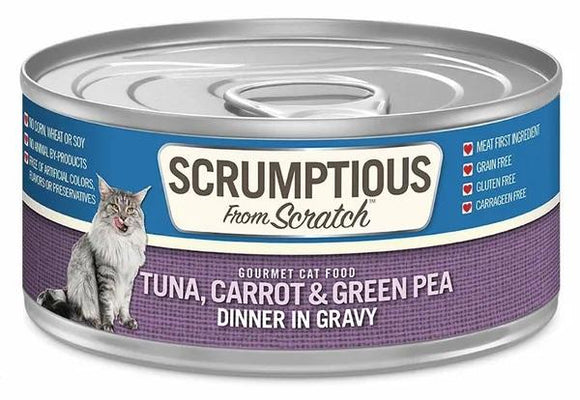 Tuna, Carrot, & Green Pea Canned Food