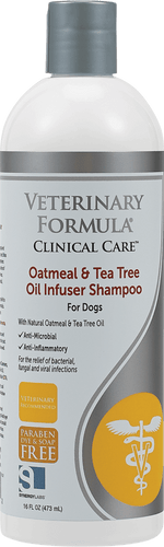 Champú infusor de aceite de árbol de té y avena de Veterinary Formula Clinical Care